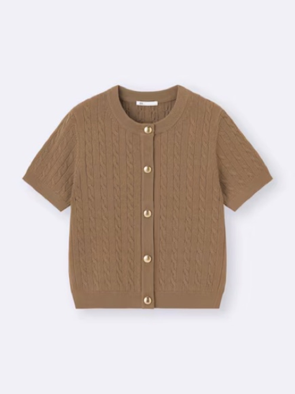 UNIQLO| GU | Japanese imported | cable cardigan short sleeve